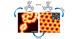 Controlling molecular arrangements using selenium doping